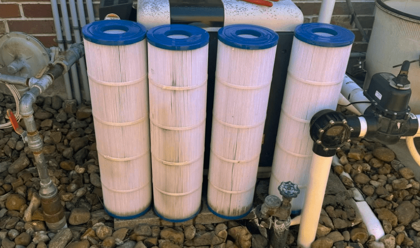 Pool Filter Cleaning